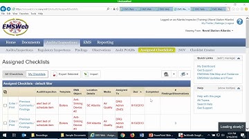 Session 17 - Filling Out Checklists
