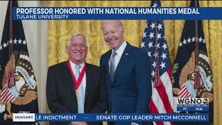 Tulane professor and biographer awarded one of the nation’s biggest honors