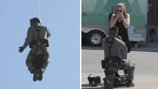 California Man Rappels From Helicopter in Epic Surprise Proposal