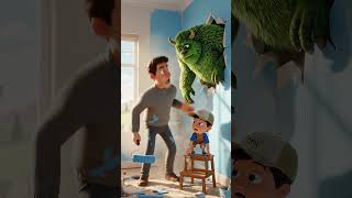 Aslan Oğlum Beni̇m Boyaci Mavi̇ Canavar Komi̇k Vi̇deo Ai İçeri̇k