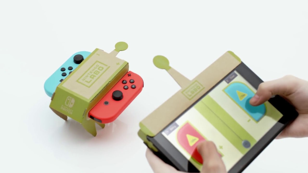 nintendo labo  2022 New  Nintendo Labo First Trailer - Cardboard Toy-Cons For Nintendo Switch
