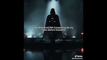 Unleash your inner force and conquer your daily tasks with RoziCRM. #marketing #foryoupageofficiall