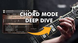 Using The Chord Modes in The Evolution Virtual Guitars
