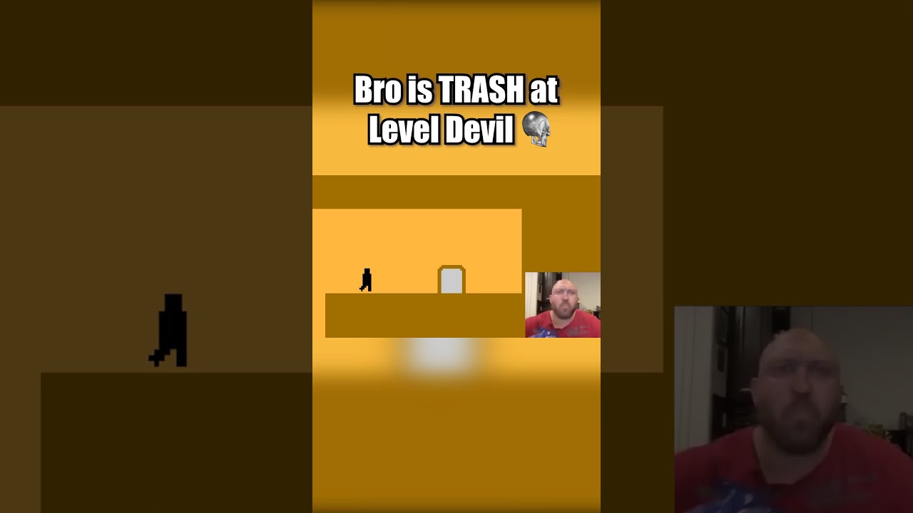 Bro is still terrible at Level Devil 😂 