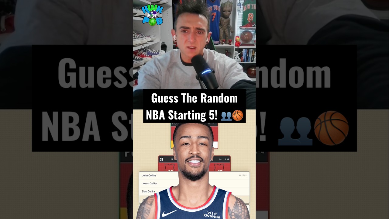 Guess The Random NBA Starting 5  👥🏀
