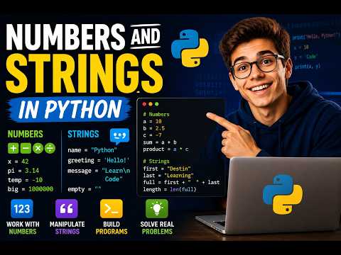 Numbers and String in Python