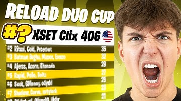 Clix goes CRAZY in the Reload Duo Cash Cup 🏆