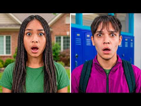 I SWITCHED LIVES WITH MY TWIN FOR 24 HOURS… | Lucas and Marcus