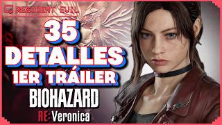 35 DETALLES del PRIMER TRÁILER de "RESIDENT EVIL VERÓNICA"