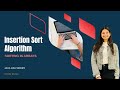 Insertion Sort Algorithm - Sorting in Arrays | JAVA DSA COURSE
