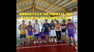 RMHS CUBAO BATCH 92 REUNION GAME, AUG 29,2022