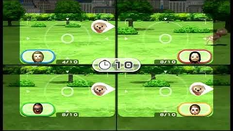 Wii Party 3 sets Minigames Abby vs Tomoko vs Hiroshi vs Anna
