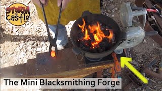 A look at my new Miniature Blacksmithing Forge | I love it