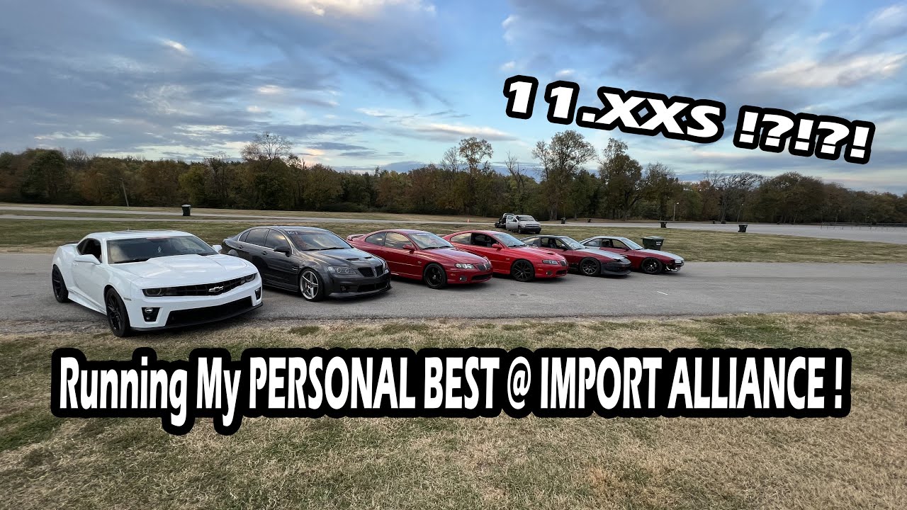 Running my best pass ever @ Import Alliance 2022!