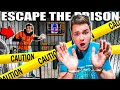 REAL LIFE 24 HOUR Prison ESCAPE ROOM CHALLENGE By THE MAN (Scary Challenge)