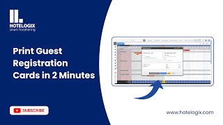 Print Guest Registration Cards in 2 Minutes