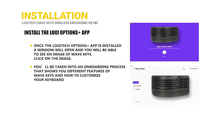 Setup Guide: Logitech Wave Keys Wireless Ergonomic Keyboard