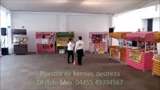 Puestos de kermes. FIESTAS TEMA. fiesta mexicana.  D.F.