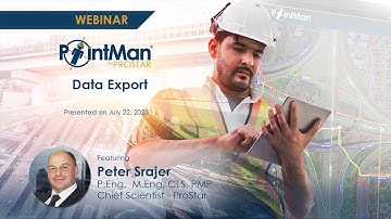 PointMan Webinar - Data Exporting July 22, 2023