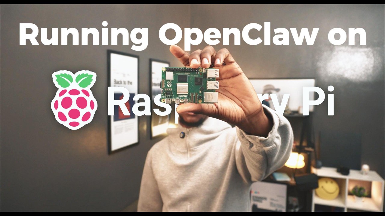 Setting Up Openclaw on The Raspberry PI 5 - YouTube