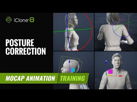 How to Correct Posture in Mocap Animations Faster & Cheaper | Mocap Animation Course | iClone 8