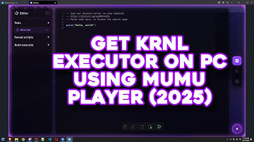 How to Download and Install Krnl Executor on Windows Using Mumu Player (2025) | Roblox Executor PC