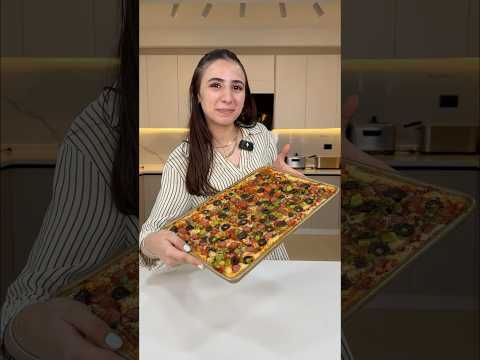 أطيب وأسهل بيتزا بالعالم   الشيف رنيم الشيف رنيم الزبيدي