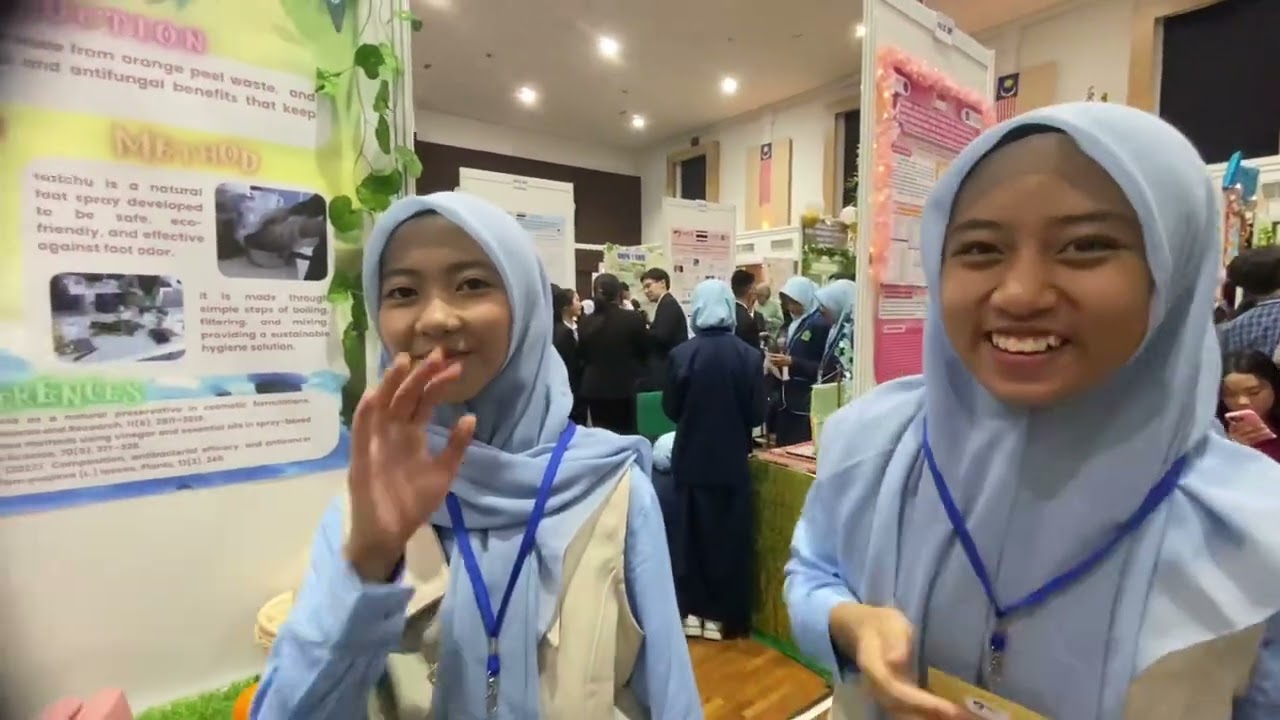 WICE Malaysia 2025 ~ Booth Set Up  ~ Offline Judging ~ SMP Islam Cendekia  Boarding School 