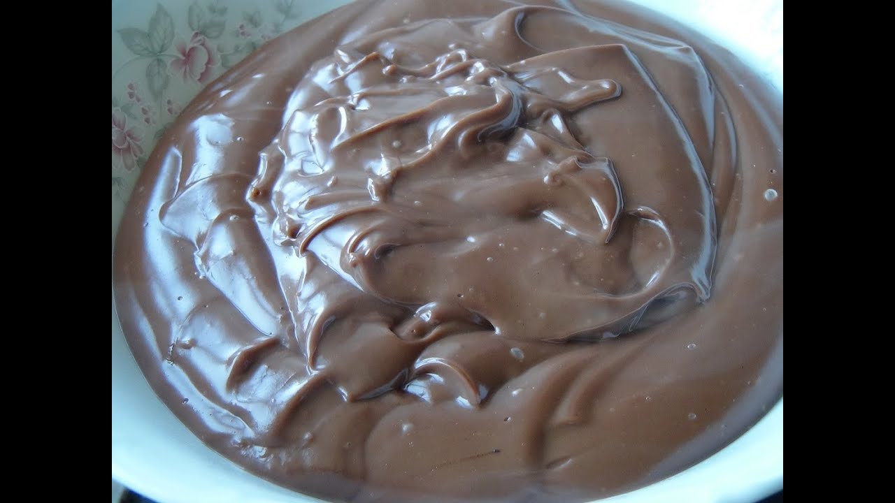 Schokoladenpudding selbst gemacht / Flammerie - YouTube
