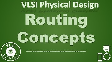 PD Lec 66 - Routing Concepts | VLSI | Physical Design