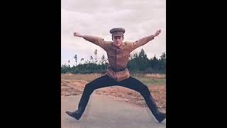 Russian 🇷🇺 dance. Great exercise for the legs Lol..