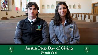 Austin Prep Day of Giving 2024 | Thank You