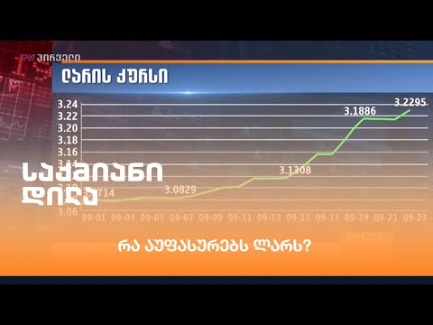 რა აუფასურებს ლარს?