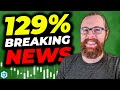 +129% on Breaking News at 8am ET Pre-Market Trades