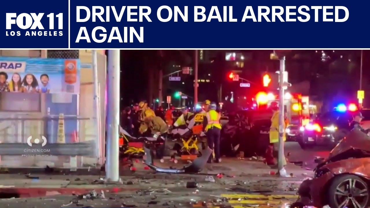Driver arrested after two fatal crashes - YouTube