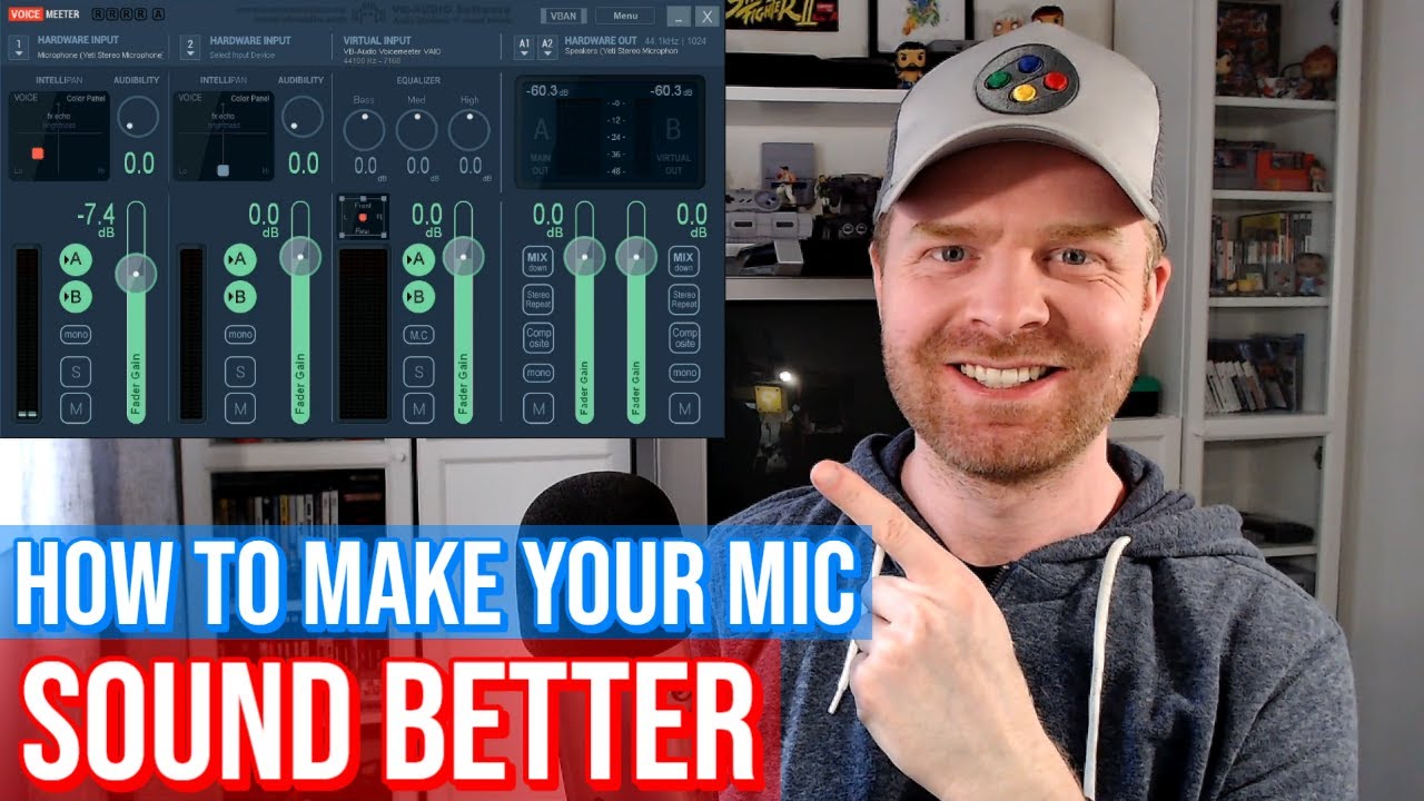 How to make your microphone sound better (tips / tricks / tutorial