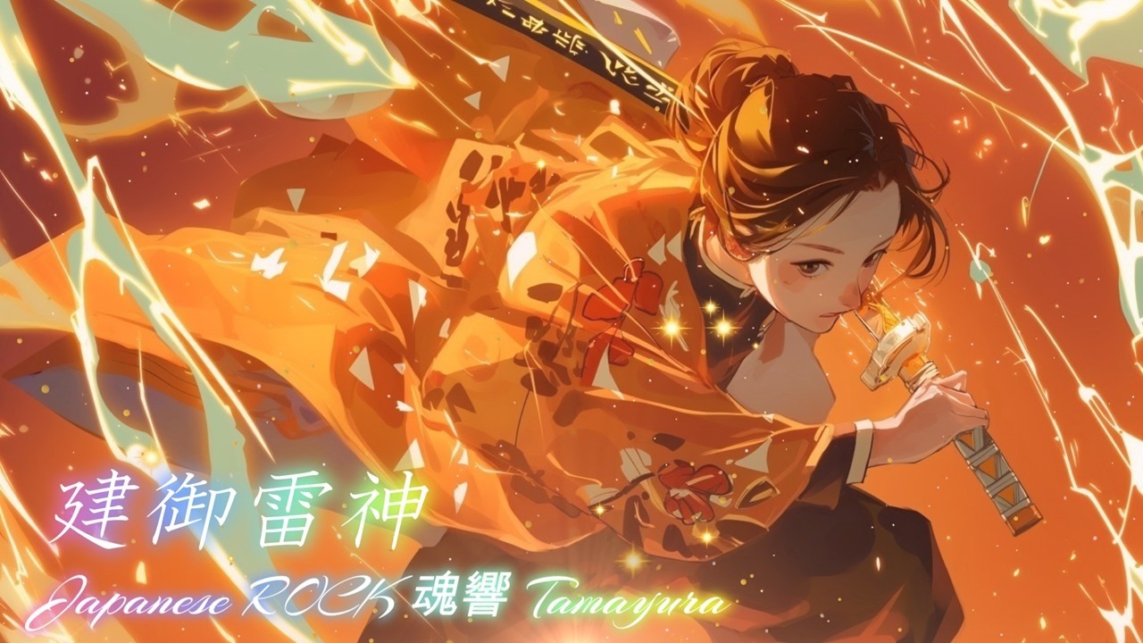 建御雷神-Takemikazuchi-【和風ROCK】｜【Japanese Rock Music】