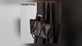 #Luxury woman Shoulder bag soft leather large capacity square fashion tote bag korean Fashionable H screenshot 4