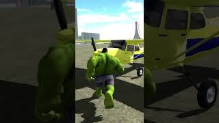 HULK GONE CRAZY 🤣💥 UNEXPECTED ENDING #funnyfight #funnygaming #hulk #trending #shortvideo #ibd3d