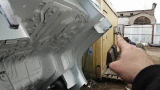 Востановление и полная реставрация кабины хундай шд 78. #ремонт покраска#кузовной ремонт авто