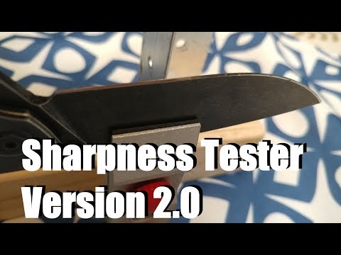 Sharpness Tester Device Version 2.0 