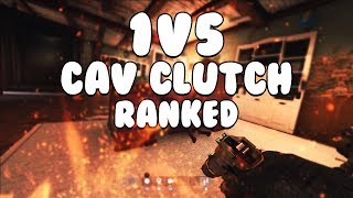 The 1v5 Caveira Clutch on Villa - Ranked (PC)
