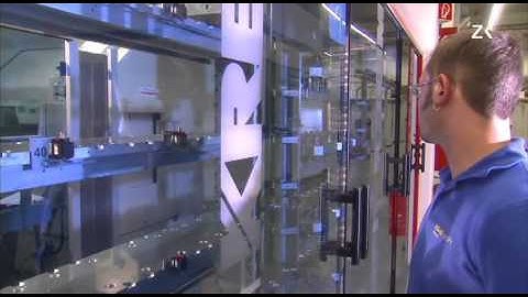 Example of a flexible manufacturing cell fmc by Zimmer&Kreim