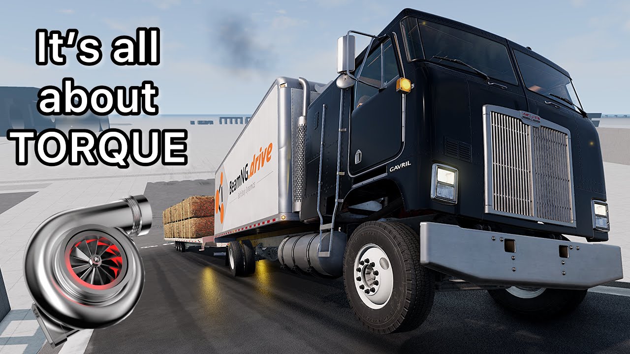 BeamNG drive | NEW Gavril T-Series Pulling Test