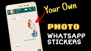 Apni photo se Whatsapp Sticker kaise banaye | How to make whatsapp sticker in 2 Minutes screenshot 1