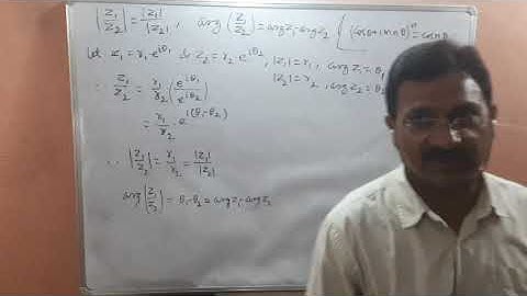 Complex Number||Properties of Modulus, Argument & Conjugate||Part-6||Niranjan Kumar||