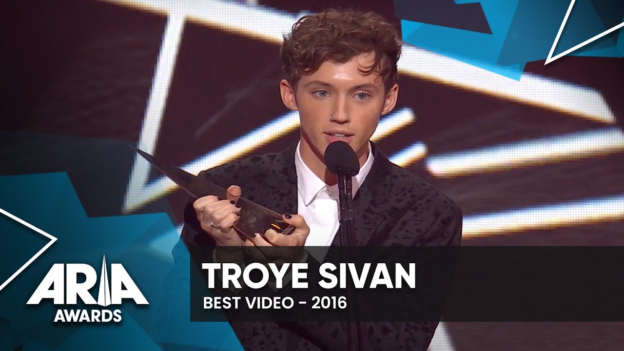 Troye Sivan wins Best Video | 2016 ARIA Awards