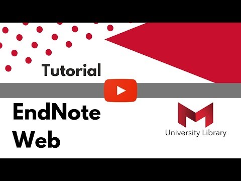 EndNote Web Tutorial for Education
