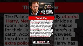 Harry Forced to Choose Between Palace Access and Family Security #royalfamily #princeharry #shorts