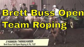 Brett Buss Fall Open Team Roping Round 2- Oct 12, 2018